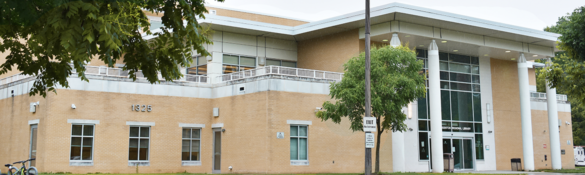 Odenton Library exterior header