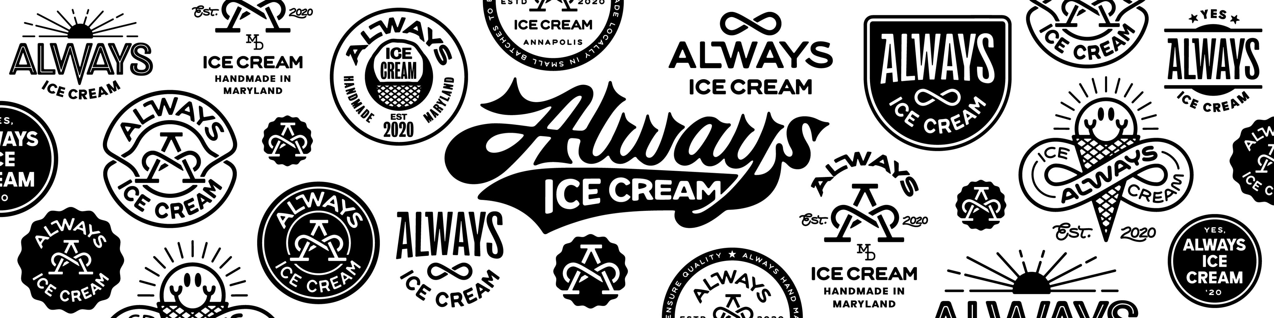 Always Ice Cream Logos
