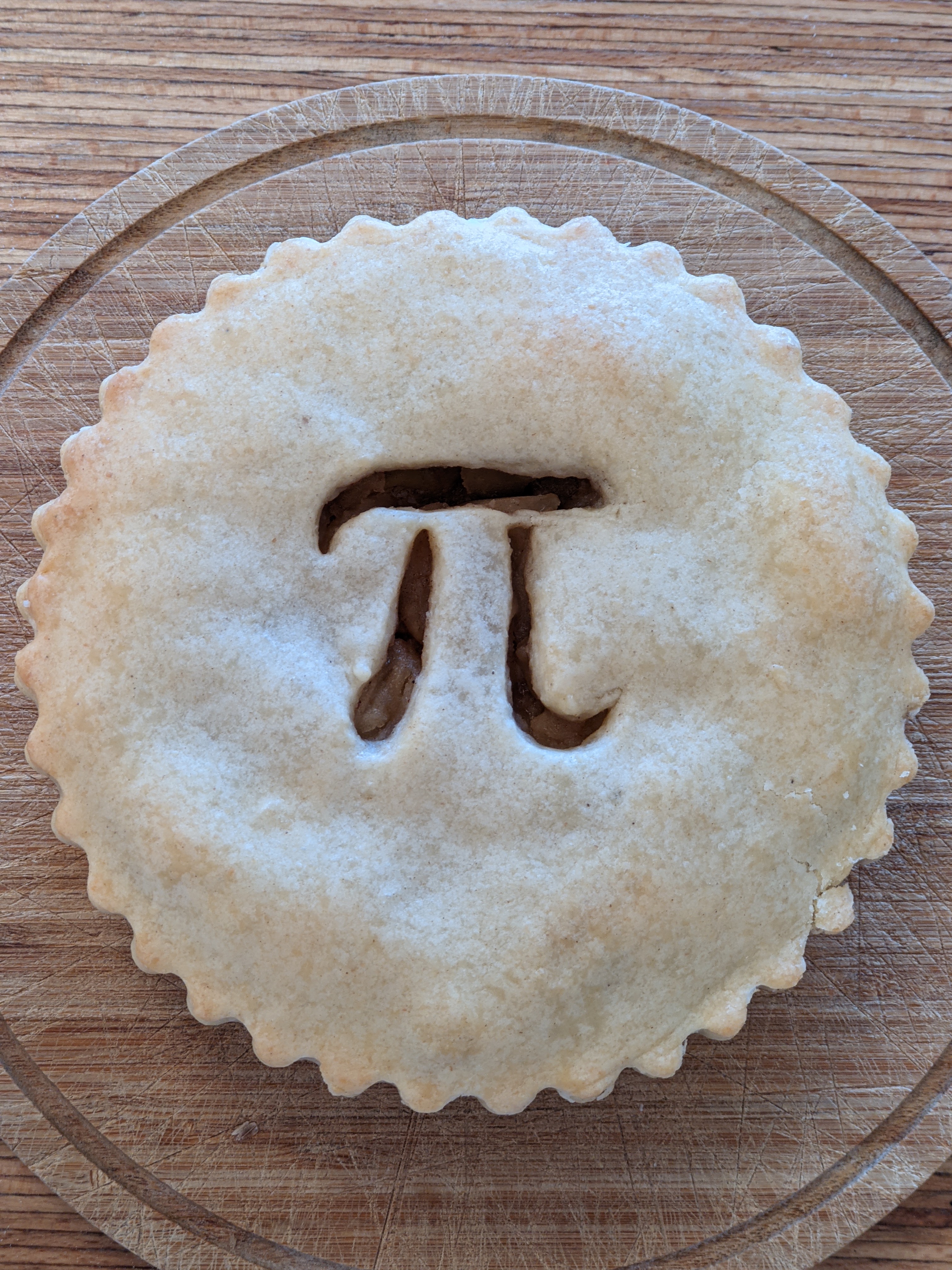 Pie with the pi symbol