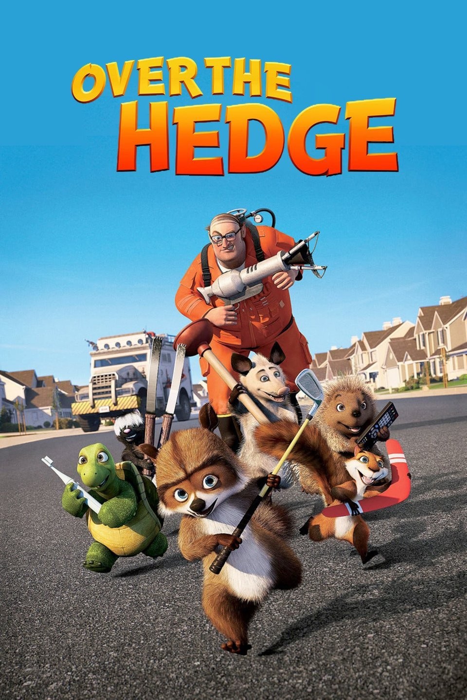 Over the Hedge movie poster.