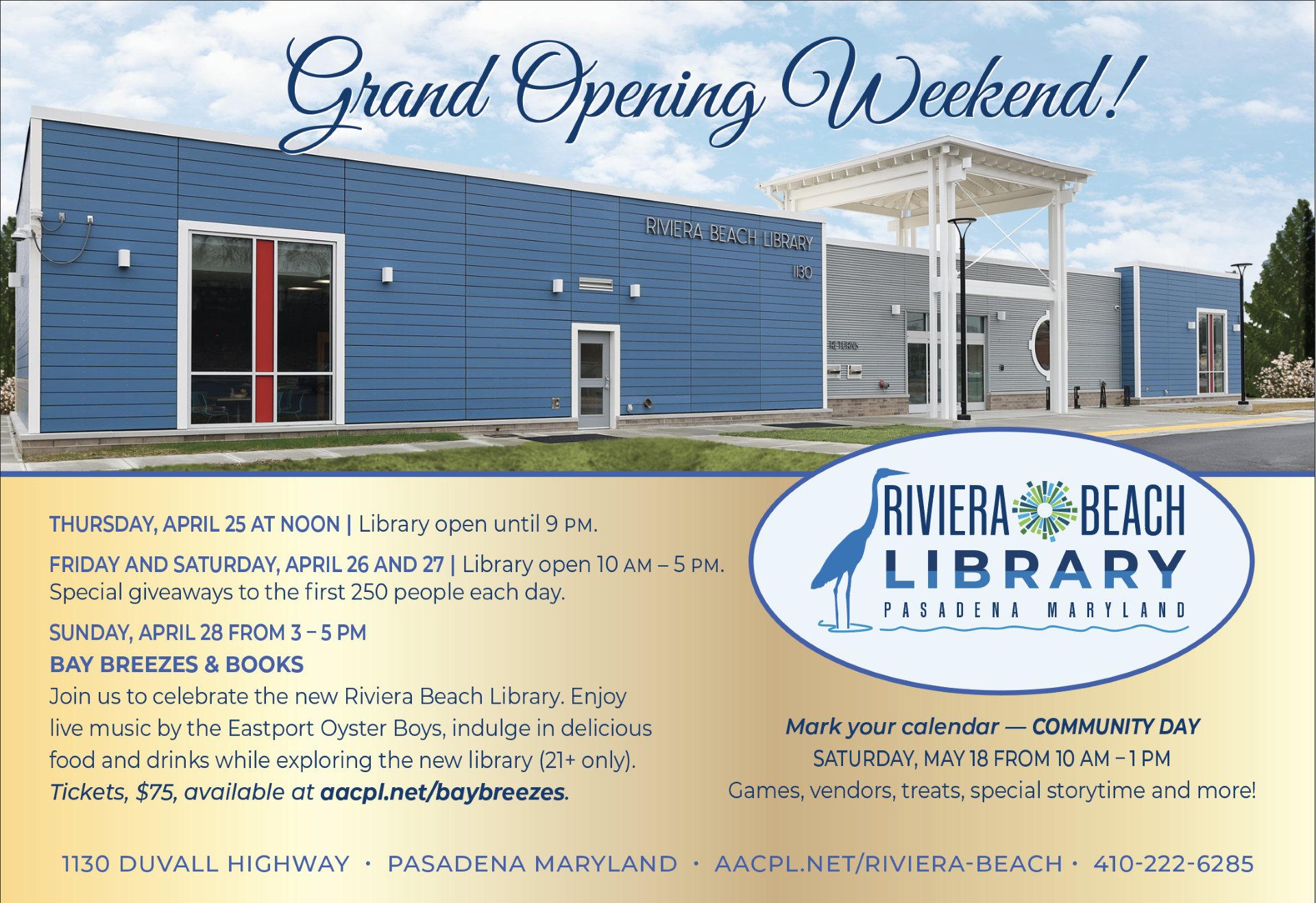 New Riviera Beach Library rendering