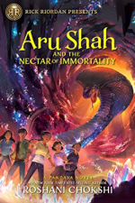 Book Cover Aru Shah and the Nectar of Immortality by Roshani Chokshi