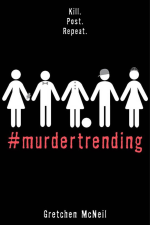 Book Cover #murdertrending by Gretchen McNeil 