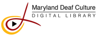 Maryland Deaf Culture Digital Library logo