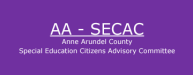Anne Arundel County Special Education Citizens Advisory Committee logo