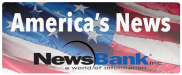 America's News by Newsbank logo over American flag. 