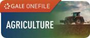 Gale OneFile Agriculture logo with tractor.