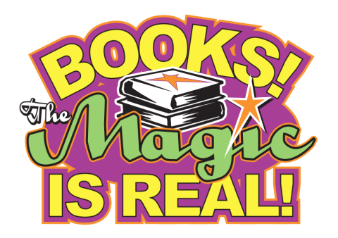 Books! The Magic is Real! logo