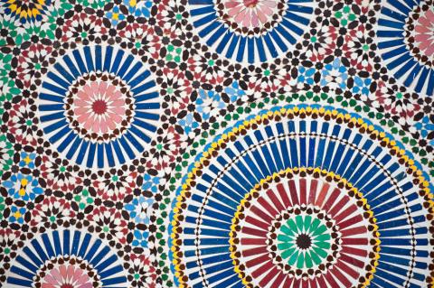 Arab Mosaic Art