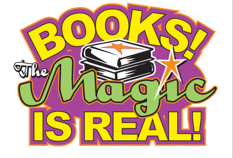 Books! The Magic is Real Logo