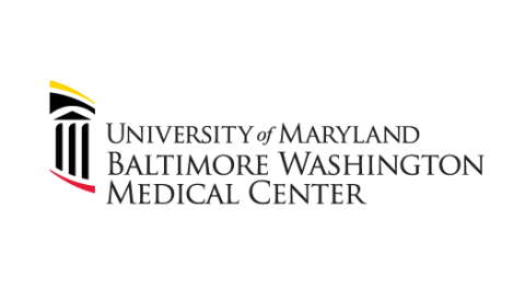 a pillar and text that reads University of Maryland Baltimore Washington Medical Center