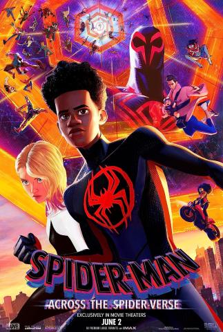Movie poster for Spider-Man: Across the Spider-Verse (2023)