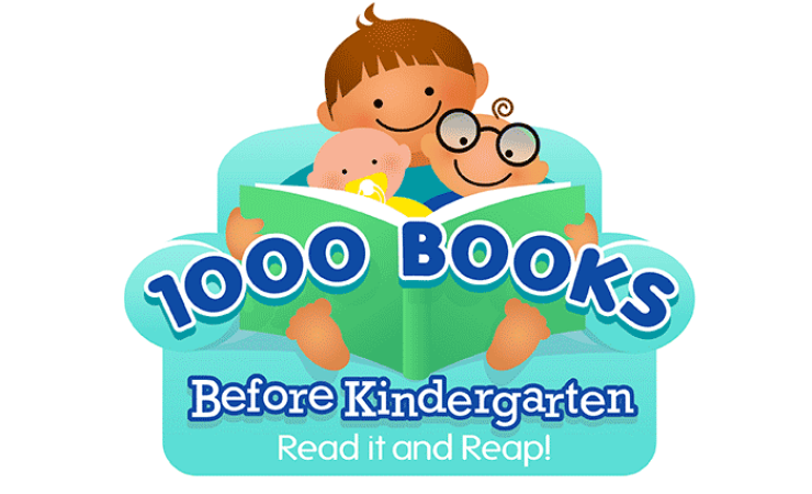 1,000 Books Before Kindergarten logo